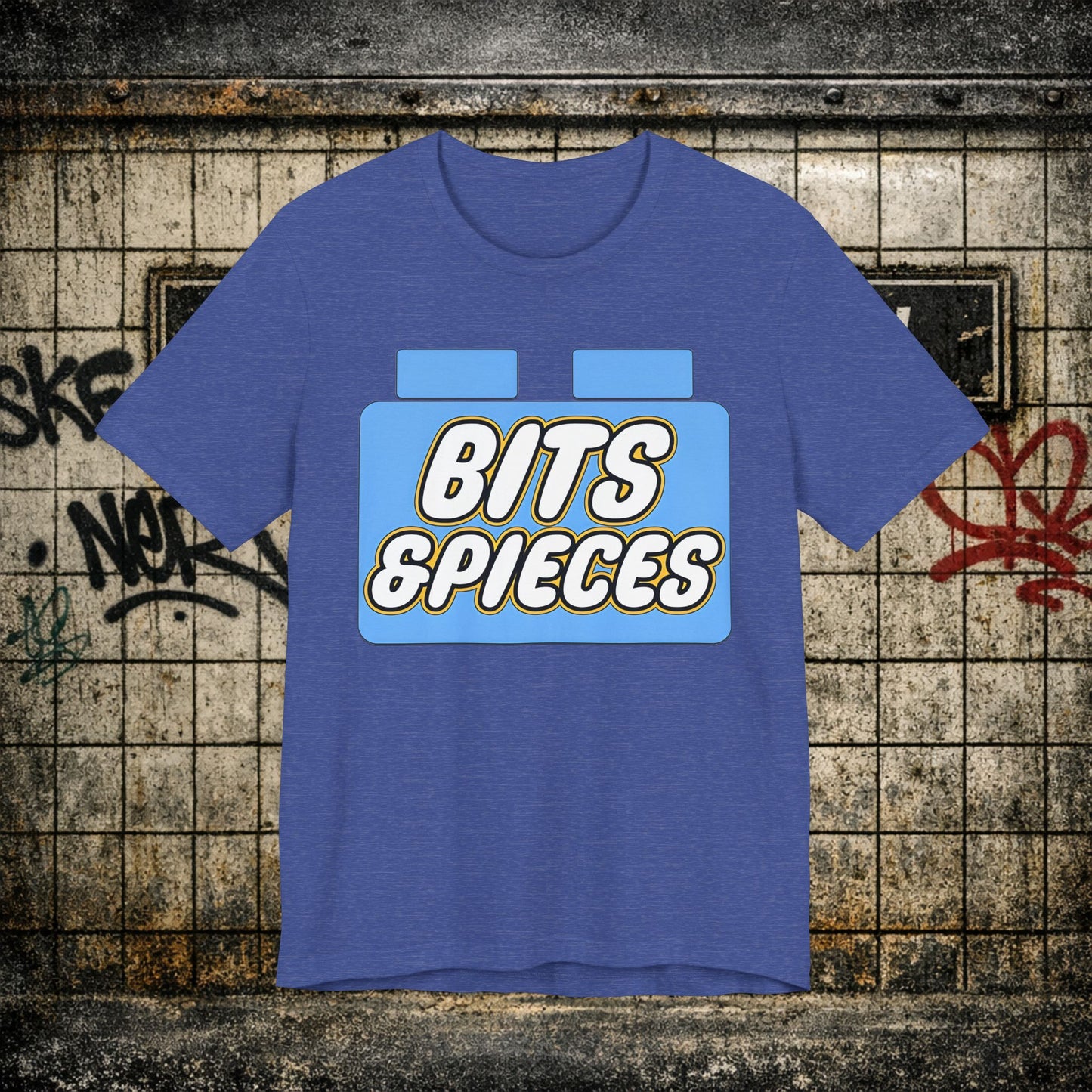 Bits & Pieces Graphic Tee One Size Fits All… Jokes?”