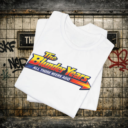 Retro 'The Blunder Years' Graphic Tee - Nostalgic Vintage Logo T-Shirt