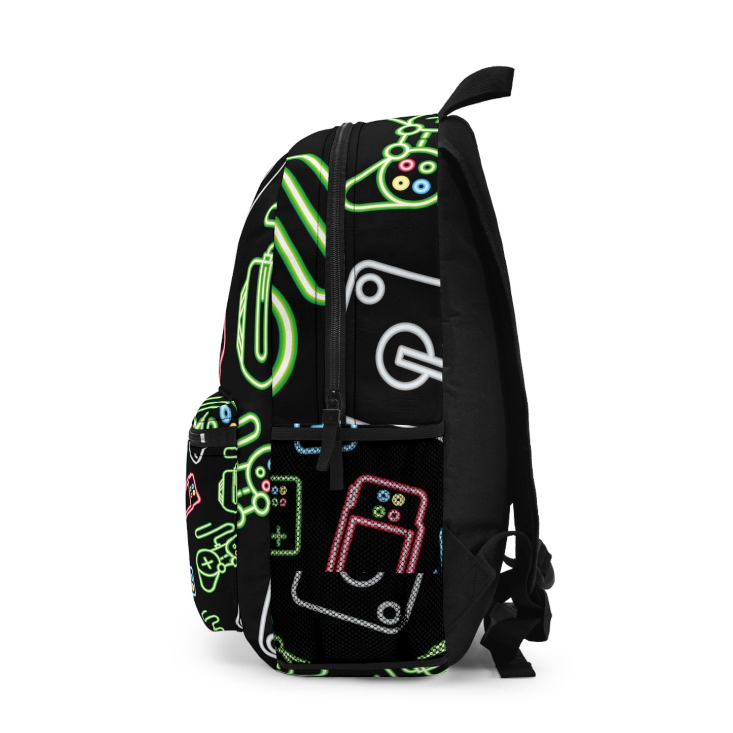 Neon Gaming Controllers Backpack