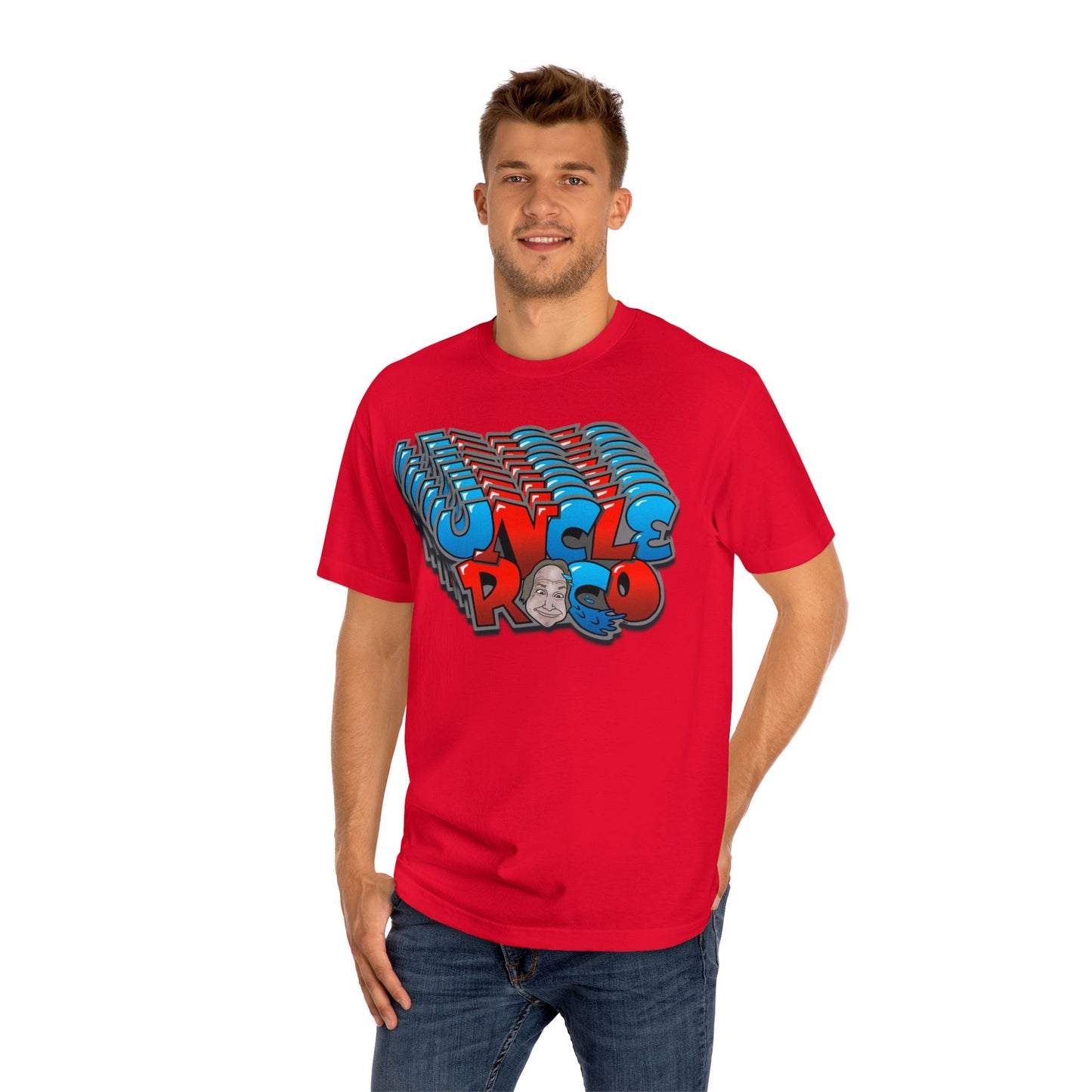 'Uncle Rico' Retro 3D Text Design