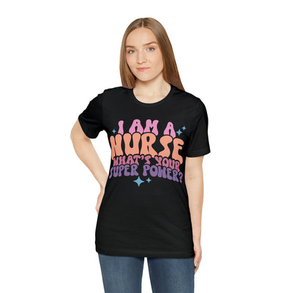 Comfy and Stylish Bella+Canva 3001 Nurse T-Shirt: Perfect Gift for Professionals & Nursing Students, Soft Fabric, Various Sizes Available