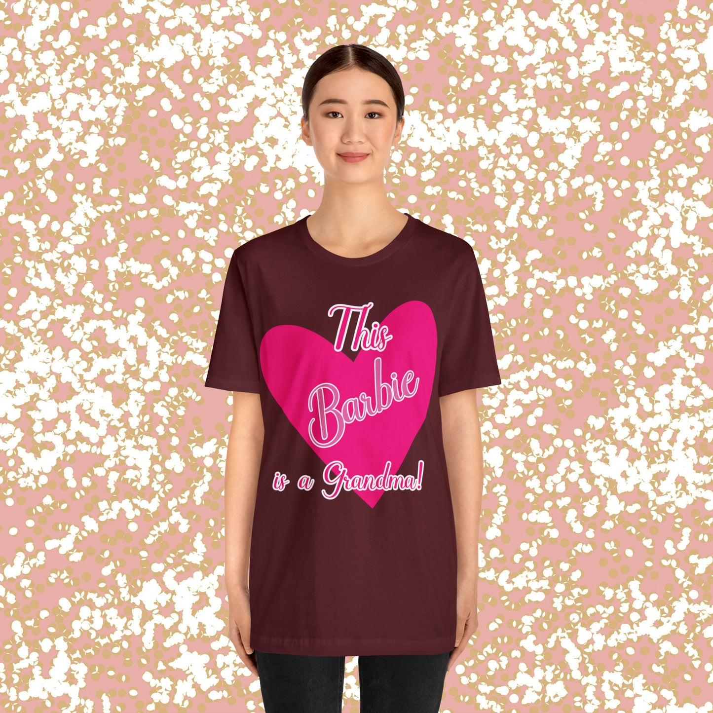 This Barbie is a Grandma Unisex Jersey Short Sleeve Tee