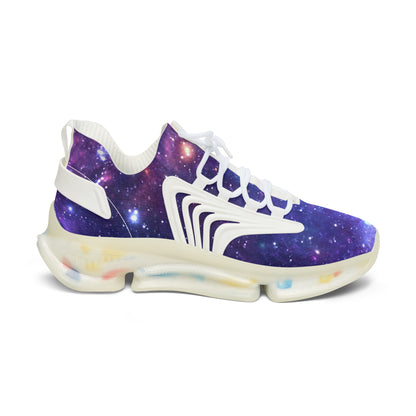 Purple Beyond the Stars Outer Space Out of this World Women's Mesh Sneakers