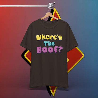 Where's the Boof? #skoal" Unisex Jersey Short Sleeve Tee