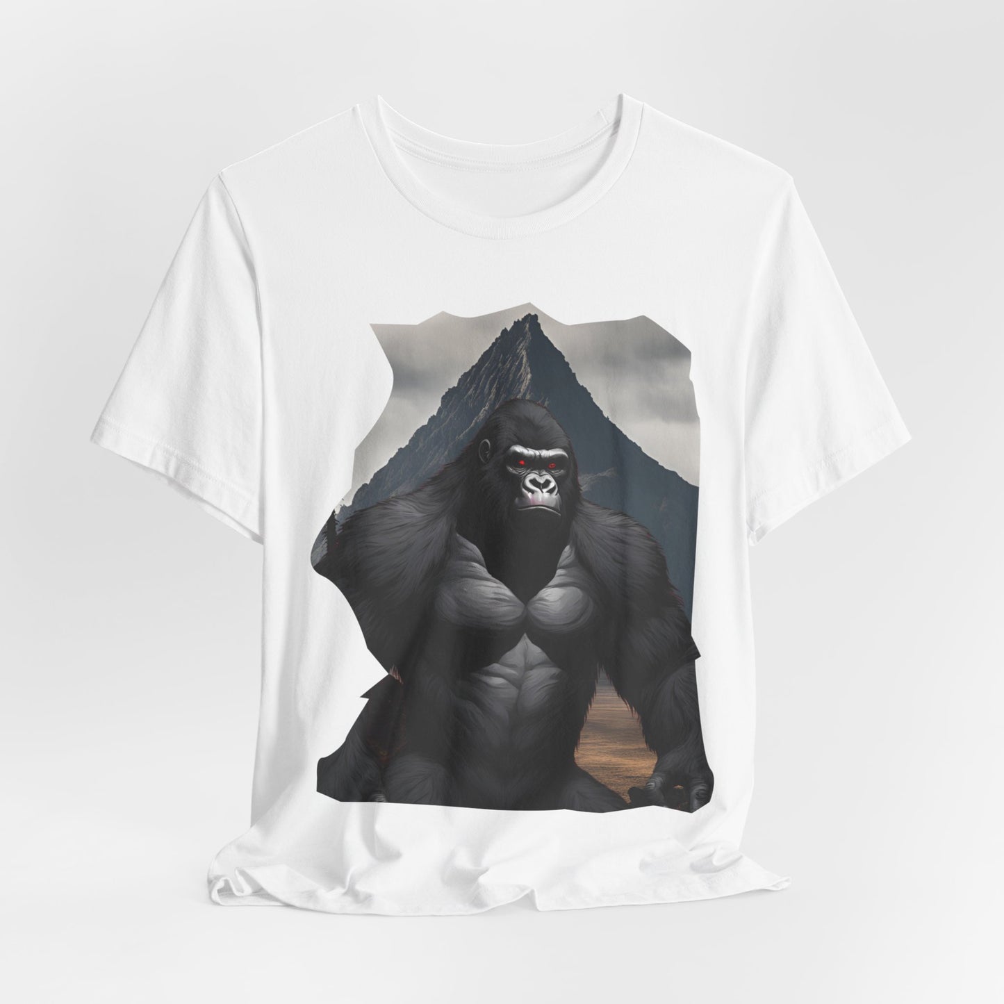 “King Kong Inspired APE Unisex Jersey Tee: Conquer the Concrete Jungle!” Unisex Jersey Short Sleeve Tee