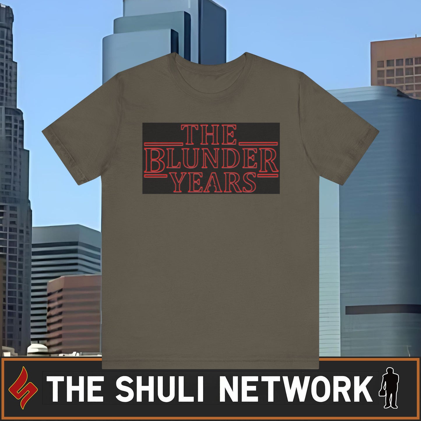 The Blunder Years Tee — Retro Sci‑Fi Inspired Graphic T-Shirt