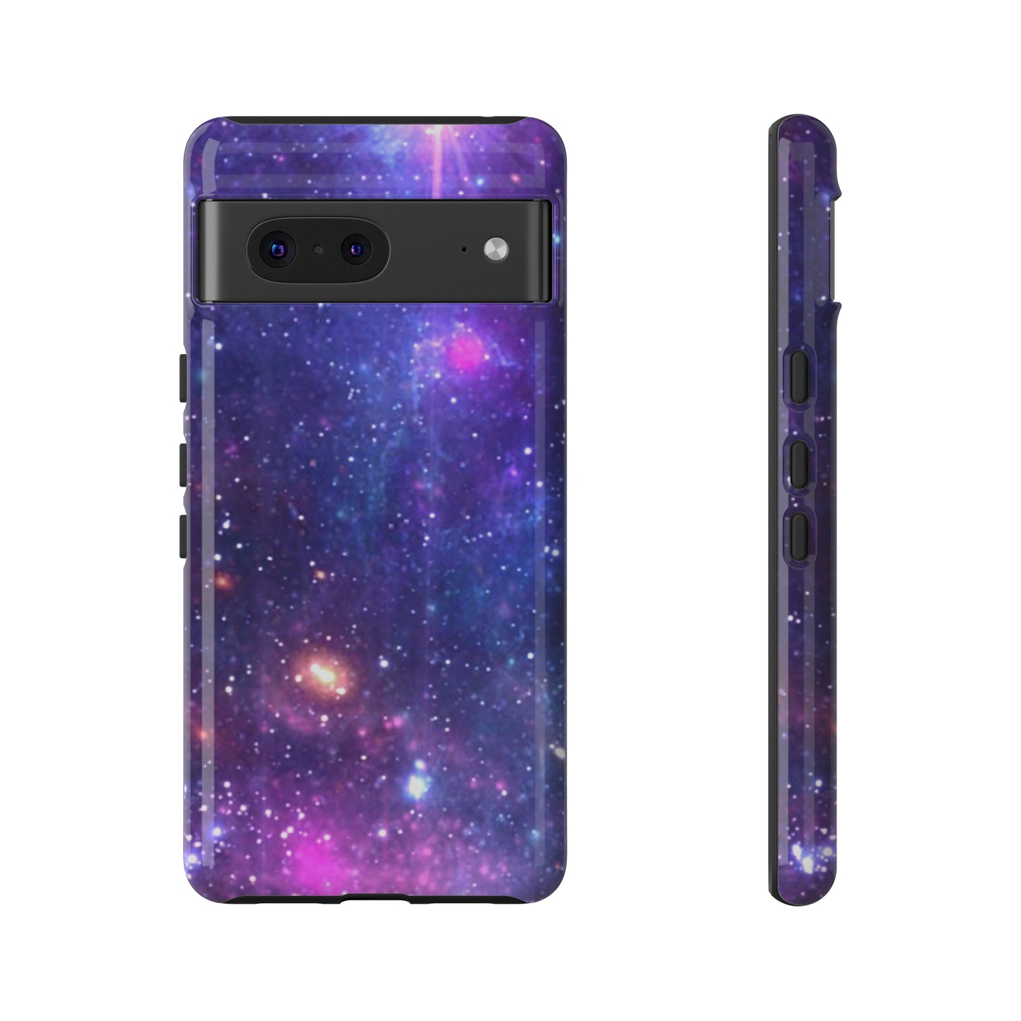 Purple Beyond the Stars Outer Space Out of this World Tough Cases (iPhone, Google, Samsung)