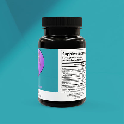 DirkX L-Arginine: Unlock Your Potential, Fuel Your Strength! (60 Capsules)
