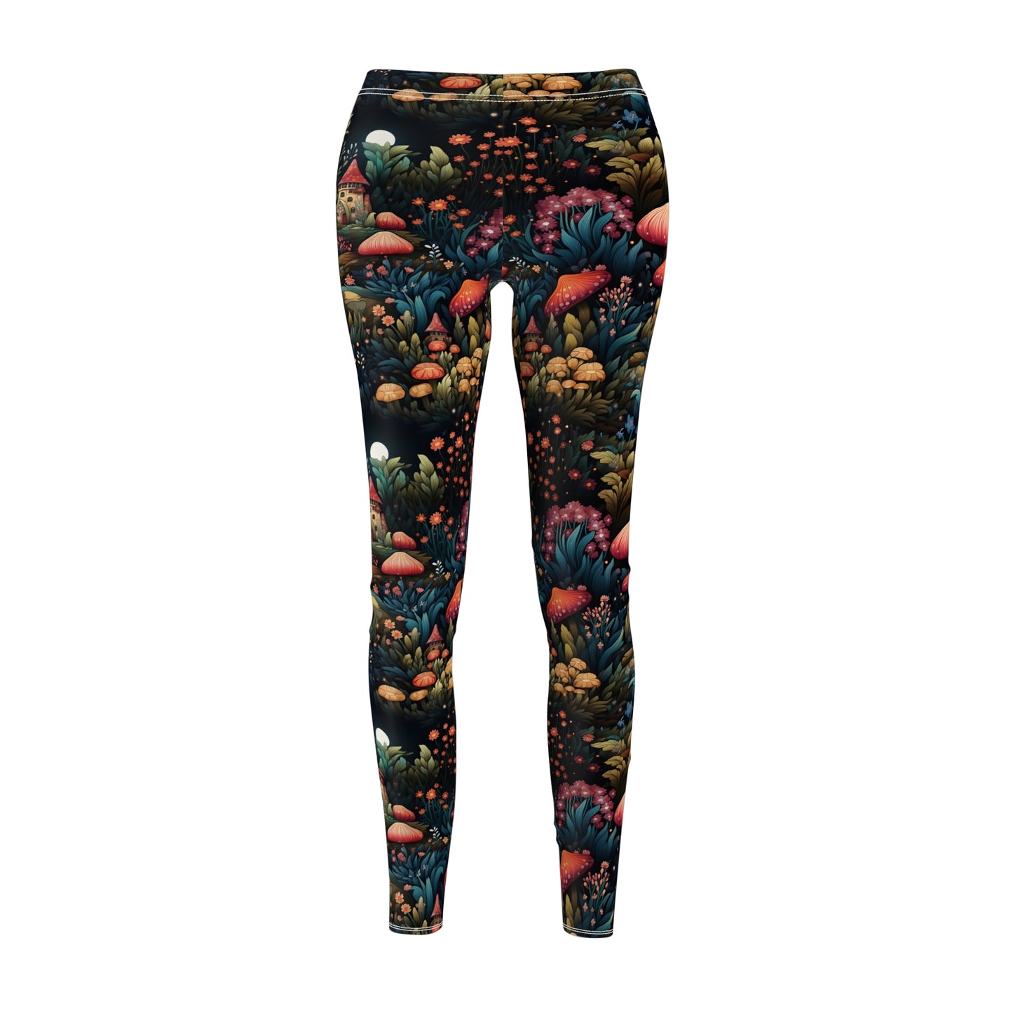 Women's Cut & Sew Casual Leggings (AOP)