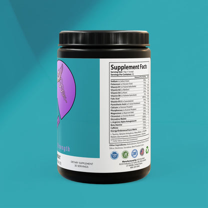 DirkX Pre-Workout Supplement, Watermelon (300g, 10.58oz) Unleash Your Ultimate Power