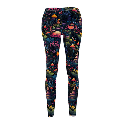 Fairy Tale Magical Forest Women's Cut & Sew Casual Leggings (AOP)