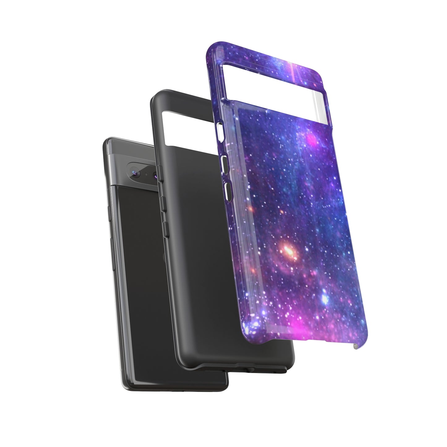 Purple Beyond the Stars Outer Space Out of this World Tough Cases (iPhone, Google, Samsung)