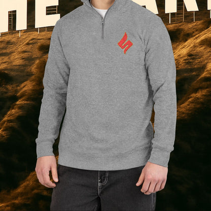 The Shuli Network Quarter‑Zip Cozy Fleece Sweatshirt