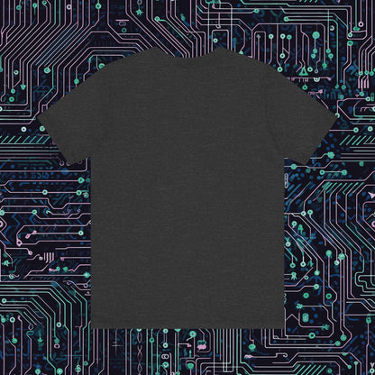 The Future is now Cyber Punk Guy Unisex Jersey Short Sleeve Tee