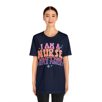 Comfy and Stylish Bella+Canva 3001 Nurse T-Shirt: Perfect Gift for Professionals & Nursing Students, Soft Fabric, Various Sizes Available