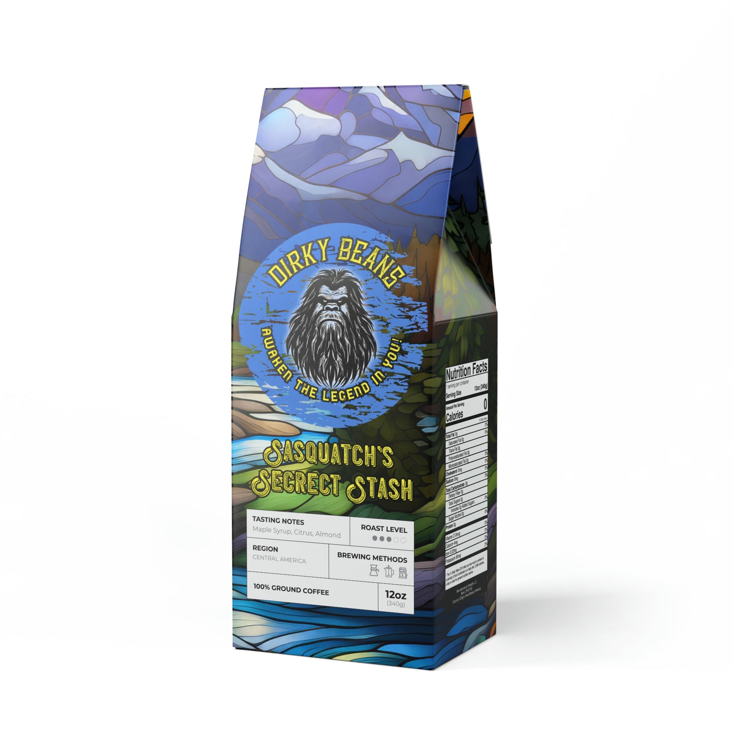 Sasquatch's Secret Stash: Unleash Your Inner Yeti(Medium Roast)Coffee