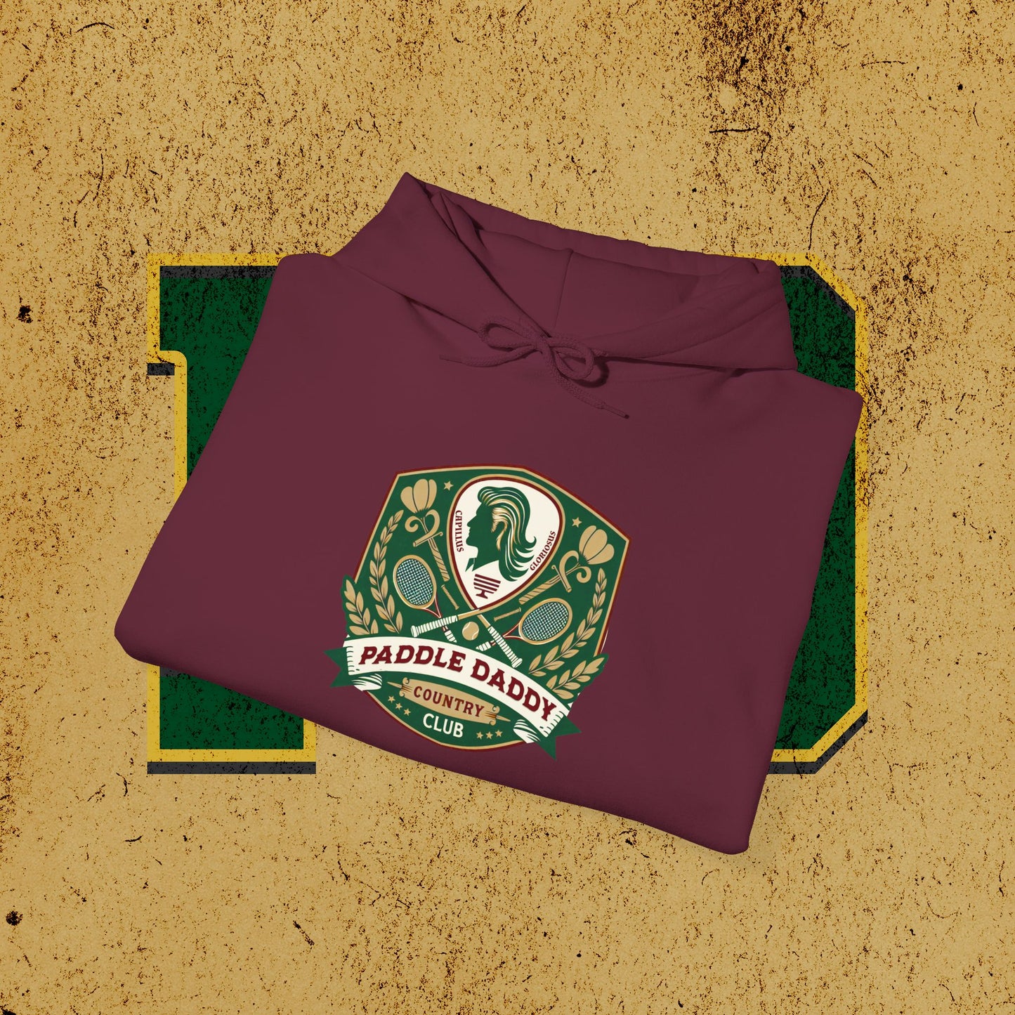 Paddle Daddy Hoodie, Unisex Hooded Sweatshirt for Dads, Elite-ish Comfort for the Ironically Refined