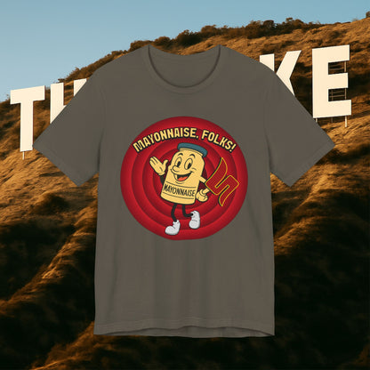 MAYONNAISE, FOLKS! — The Uncle Rico Show Credits Tee