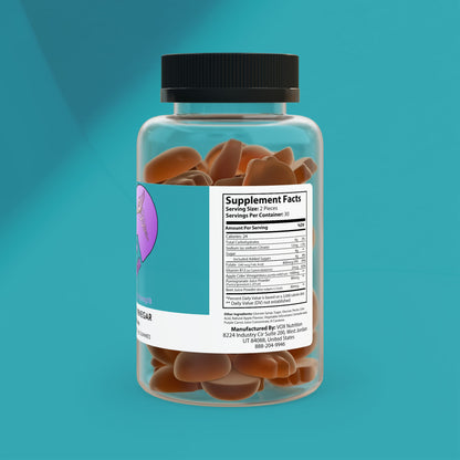DirkX Apple Cider Vinegar Gummies: Elevate Your Health, One Tasty Bite at a Time! (60 Gummies)
