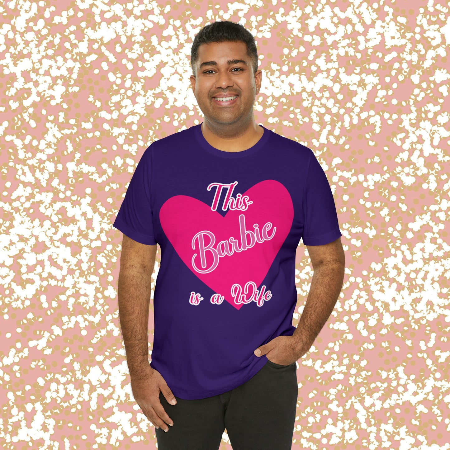 This Barbie is a Wife Unisex Jersey Short Sleeve Tee Gifts for her