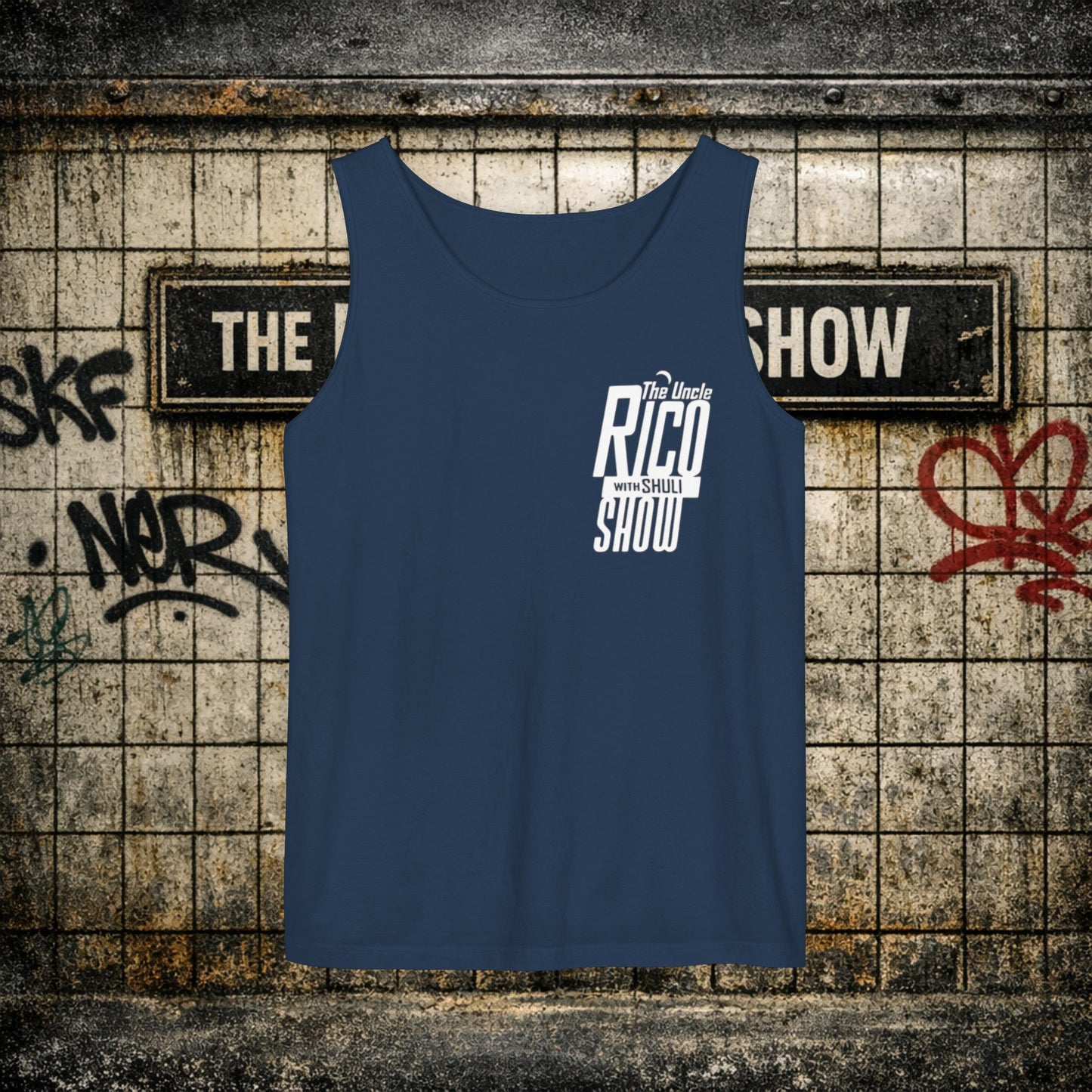 The Uncle Rico Show  Dead Beat Tank Top Muscle-less Tee