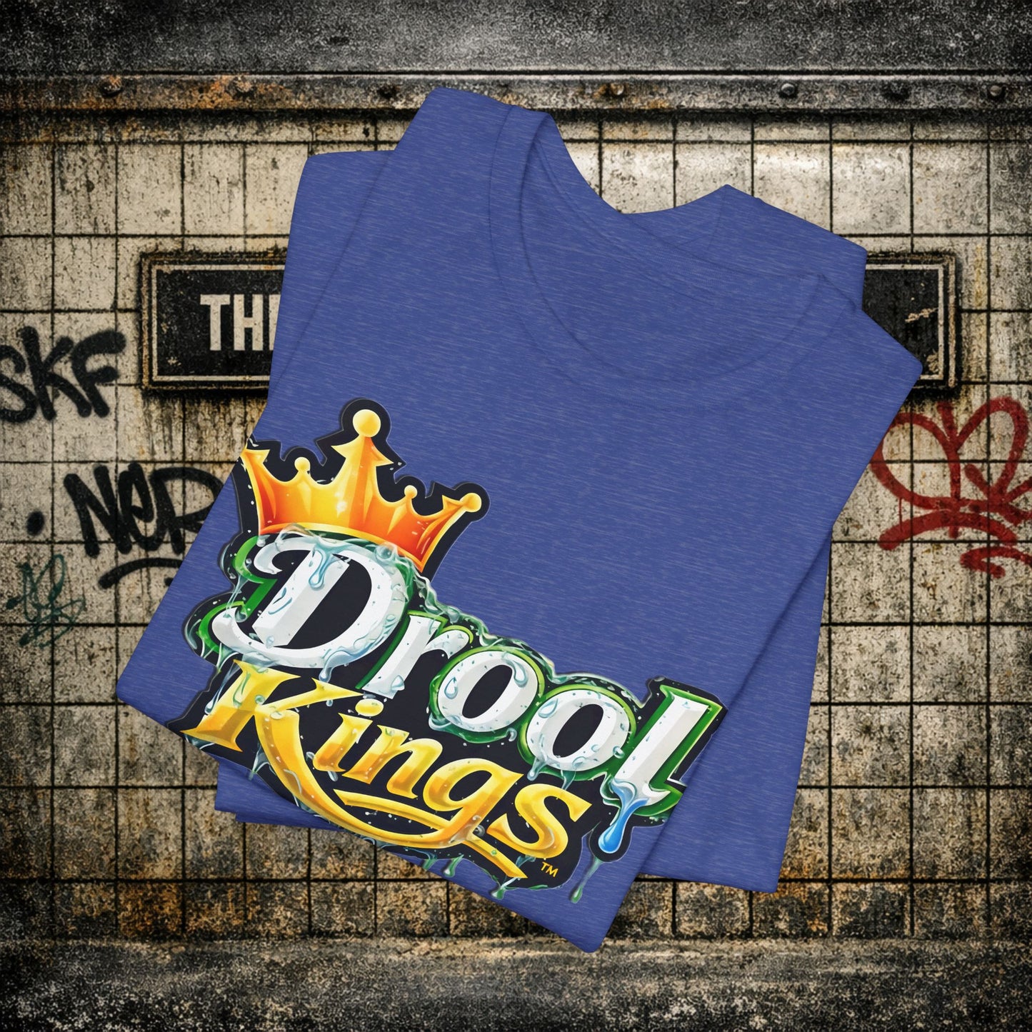 Drool Kings Graphic Tee — Urban Crown Shuli Streetwear T‑Shirt