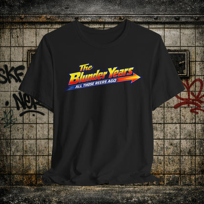 Retro 'The Blunder Years' Graphic Tee - Nostalgic Vintage Logo T-Shirt