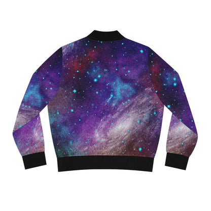 Outer Space Out of this World Women's Bomber Jacket (AOP)