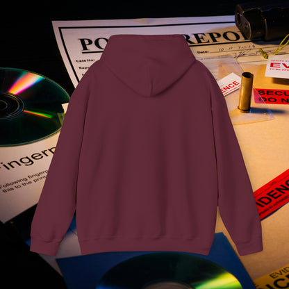 Don't Mess With a Woman who knows how to stage a Crime Scene Unisex Heavy Blend™ Hooded Sweatshirt Gifts for Him Gifts for her