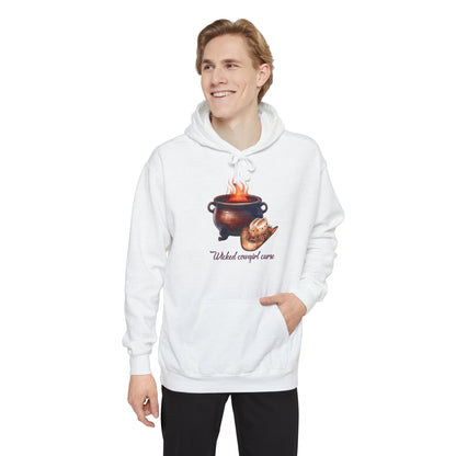 Wicked Cowgirl Curse Western Halloween Unisex Garment-Dyed Hoodie