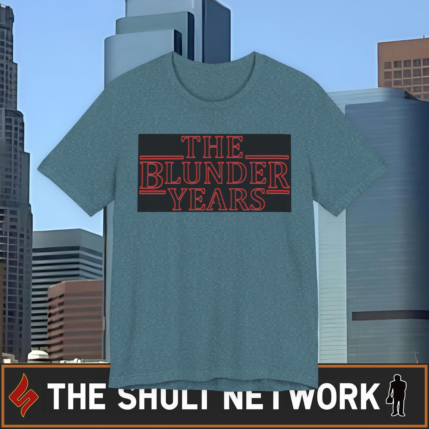 The Blunder Years Tee — Retro Sci‑Fi Inspired Graphic T-Shirt