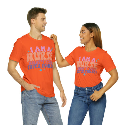 Comfy and Stylish Bella+Canva 3001 Nurse T-Shirt: Perfect Gift for Professionals & Nursing Students, Soft Fabric, Various Sizes Available