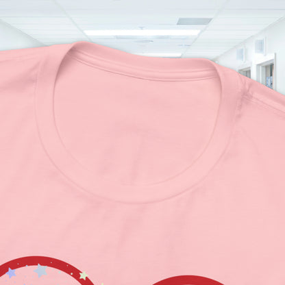 Nurse Love Unisex Jersey Tee Bella+Canvas 3001 Healthcare Gift Medical Students, Soft Fabric, Various Sizes Available