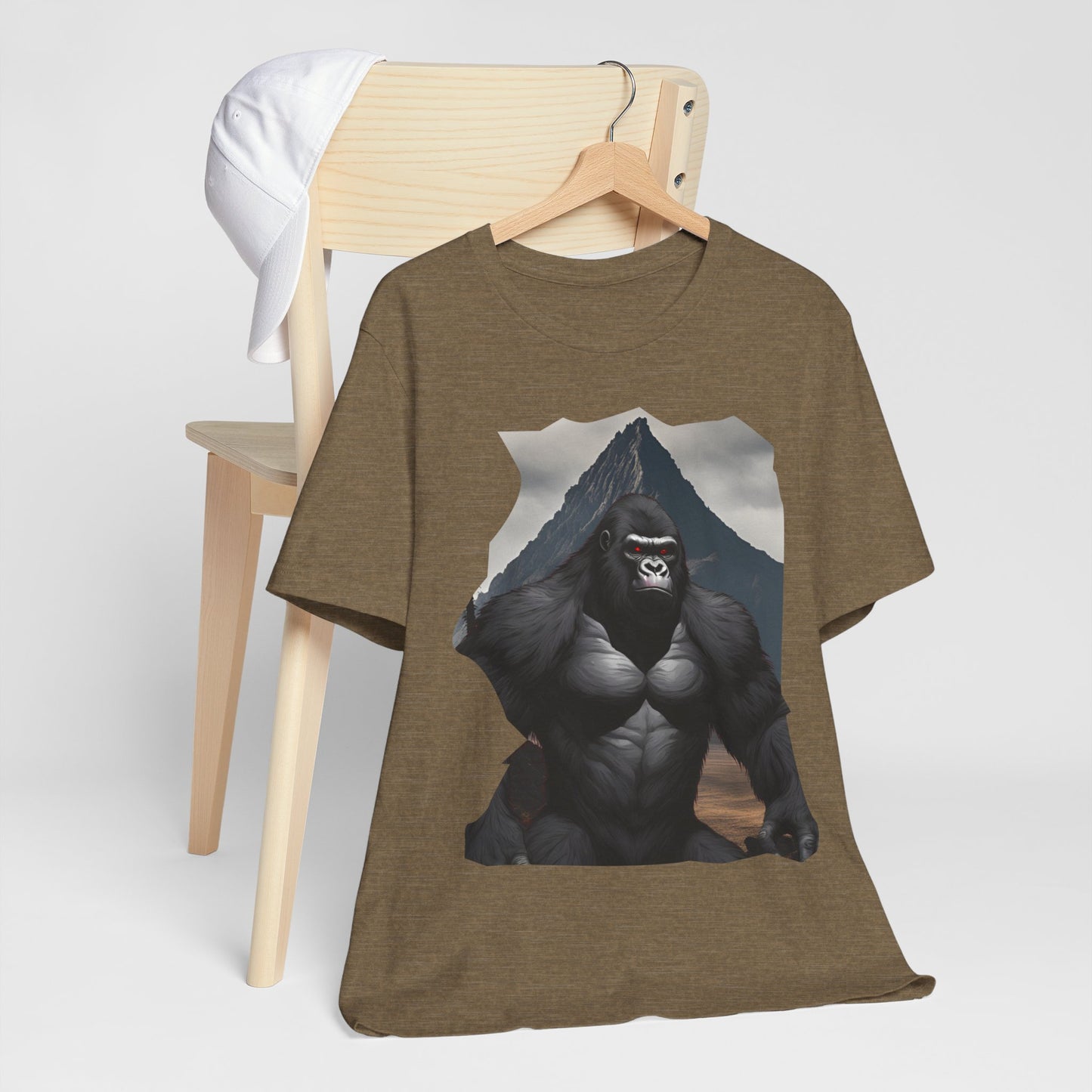 “King Kong Inspired APE Unisex Jersey Tee: Conquer the Concrete Jungle!” Unisex Jersey Short Sleeve Tee