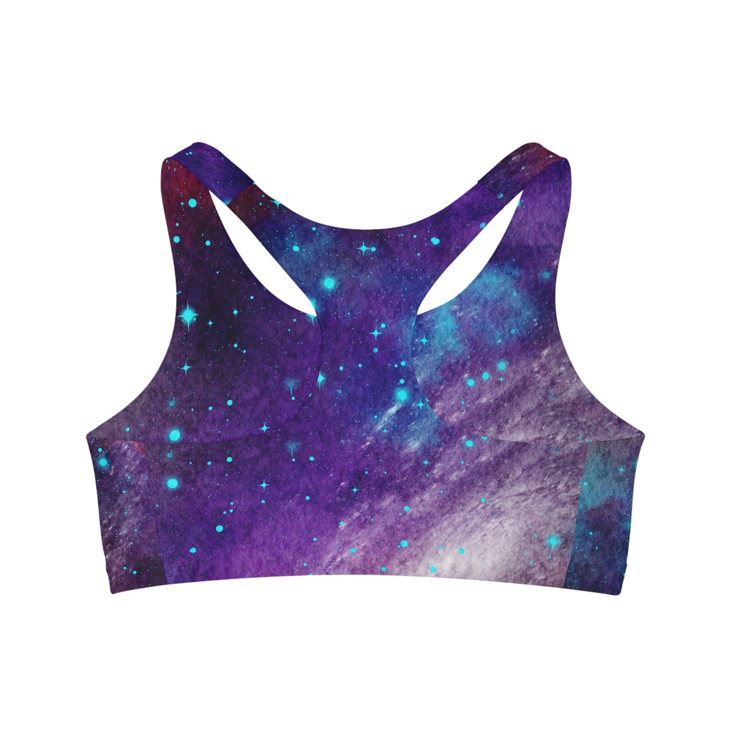 Outer Space Out of this World Seamless Sports Bra (AOP)