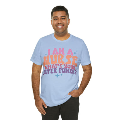 Comfy and Stylish Bella+Canva 3001 Nurse T-Shirt: Perfect Gift for Professionals & Nursing Students, Soft Fabric, Various Sizes Available