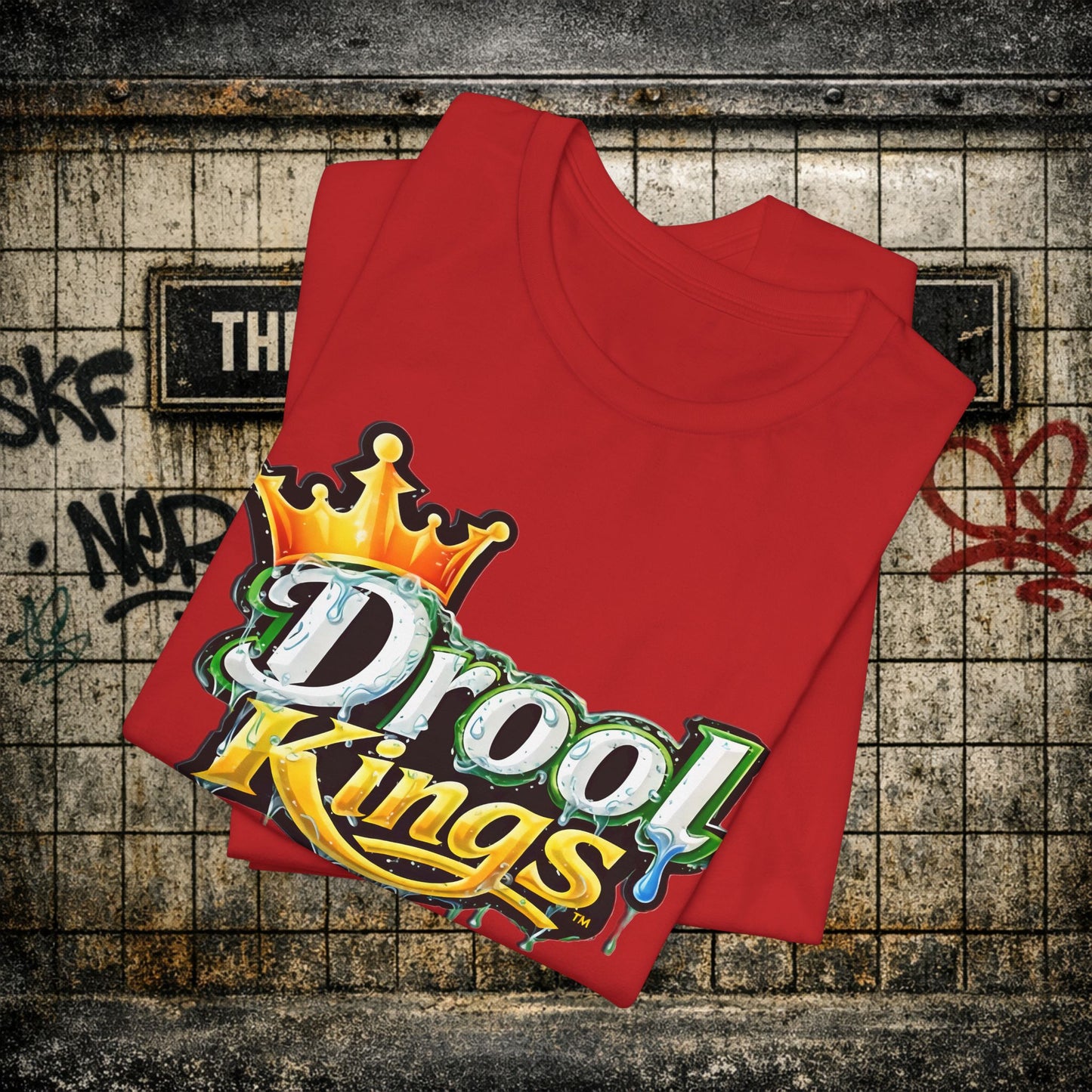 Drool Kings Graphic Tee — Urban Crown Shuli Streetwear T‑Shirt