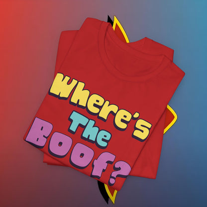Where's the Boof? #skoal" Unisex Jersey Short Sleeve Tee