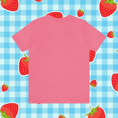 Retro Pin-Up T-Shirt - Quirky Pink Design for Bold Style