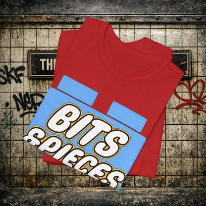 Bits & Pieces Graphic Tee One Size Fits All… Jokes?”