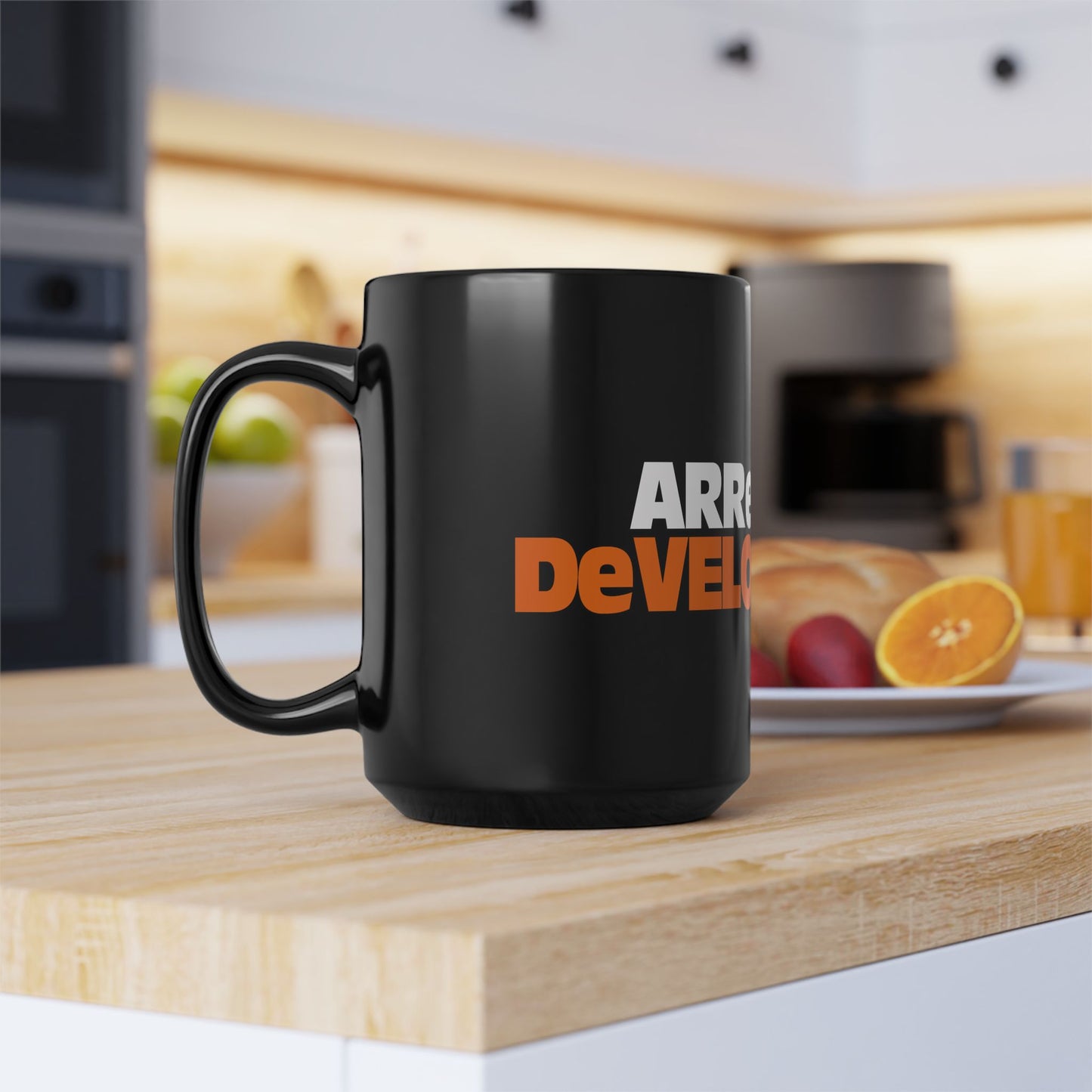 Arresting Development Black Mug - Perfect for Fans, Unique Gift, Coffee Lover's Delight, Fun Office Mug, Creative Present