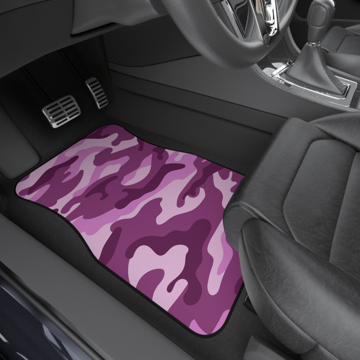 Pink Camo Car Mats (Set of 4)