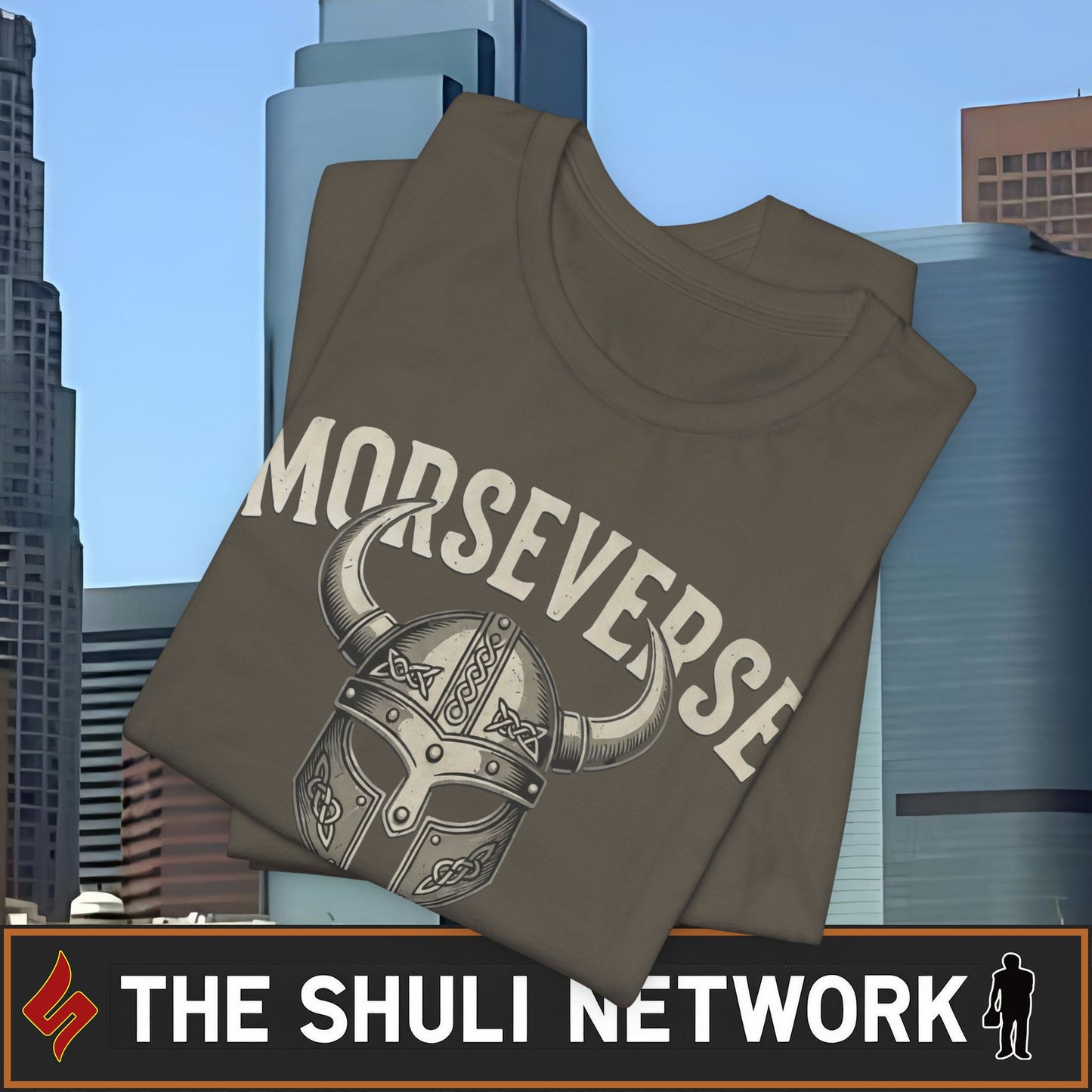 Morseverse Viking Helmet T‑Shirt