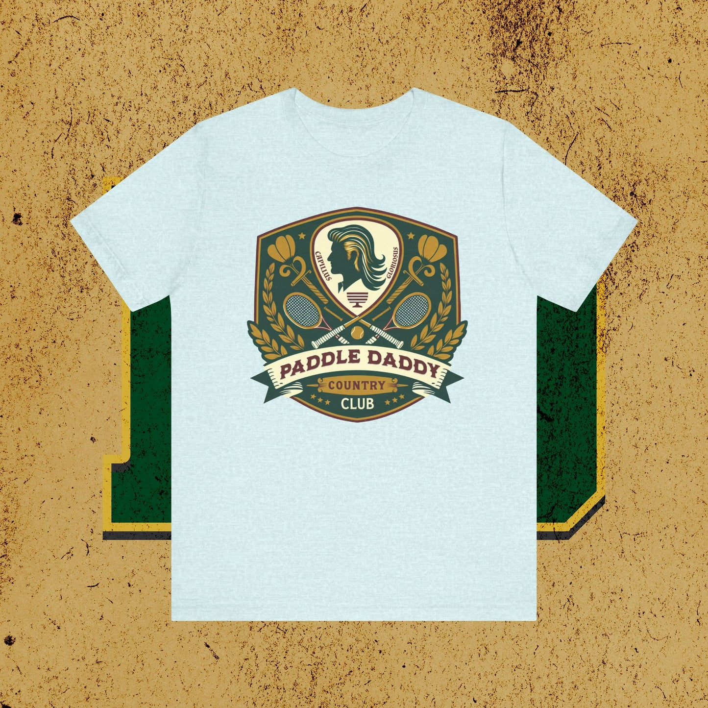 Paddle Daddy Country Club Tee  Where Prestige Meets Pickleball and Dad Jokes