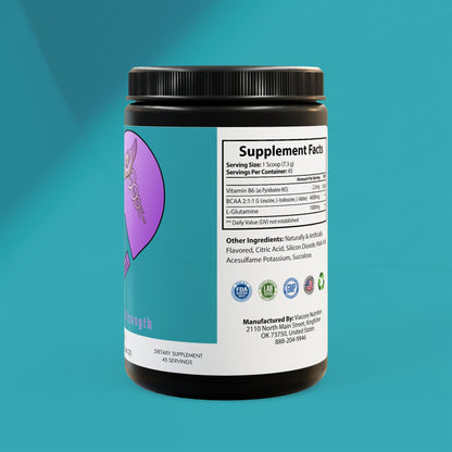 DirkX BCAA: The Science of Strength, The Power of Performance!, Watermelon (325g, 11.46oz, 45 servings)