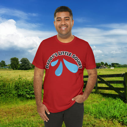 Daddy's Little Squirt Unisex Jersey Short Sleeve Tee
