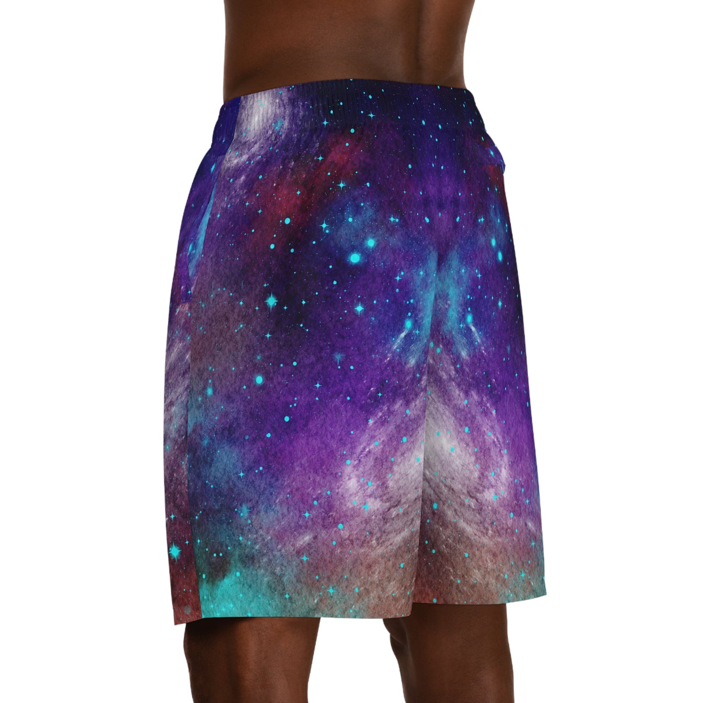 Outer Space Out of this World Men's Jogger Shorts (AOP)