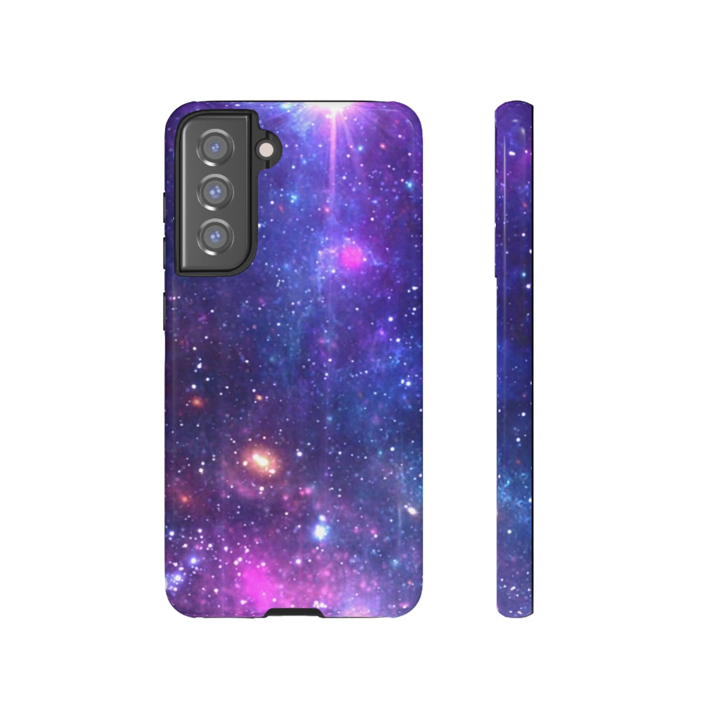 Purple Beyond the Stars Outer Space Out of this World Tough Cases (iPhone, Google, Samsung)