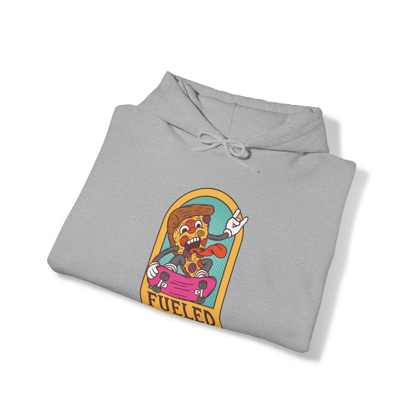 Fueled By Pizza Unisex Heavy Blend™ Hooded Sweatshirt