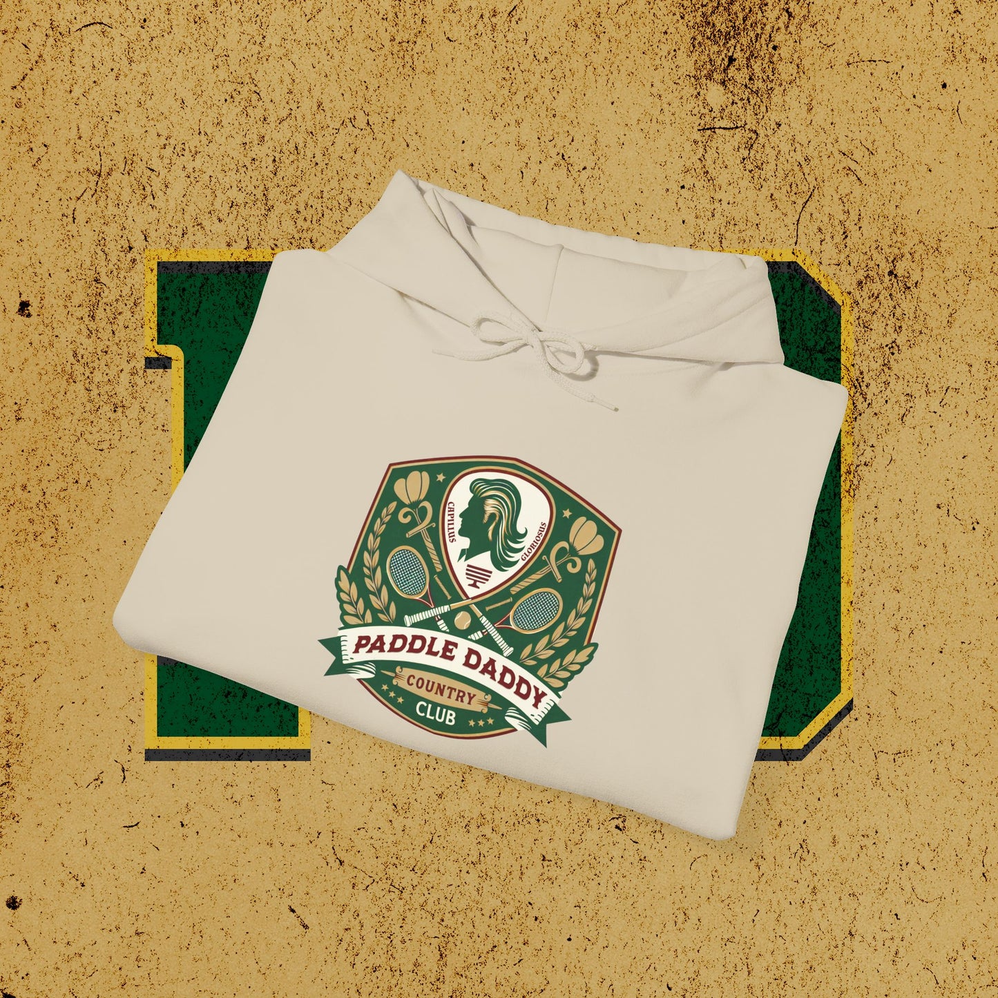 Paddle Daddy Hoodie, Unisex Hooded Sweatshirt for Dads, Elite-ish Comfort for the Ironically Refined